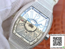 Franck Muller Vanguard V45.SC.DT.D.NBR.CD.5N.NR Silver Dial - Watches