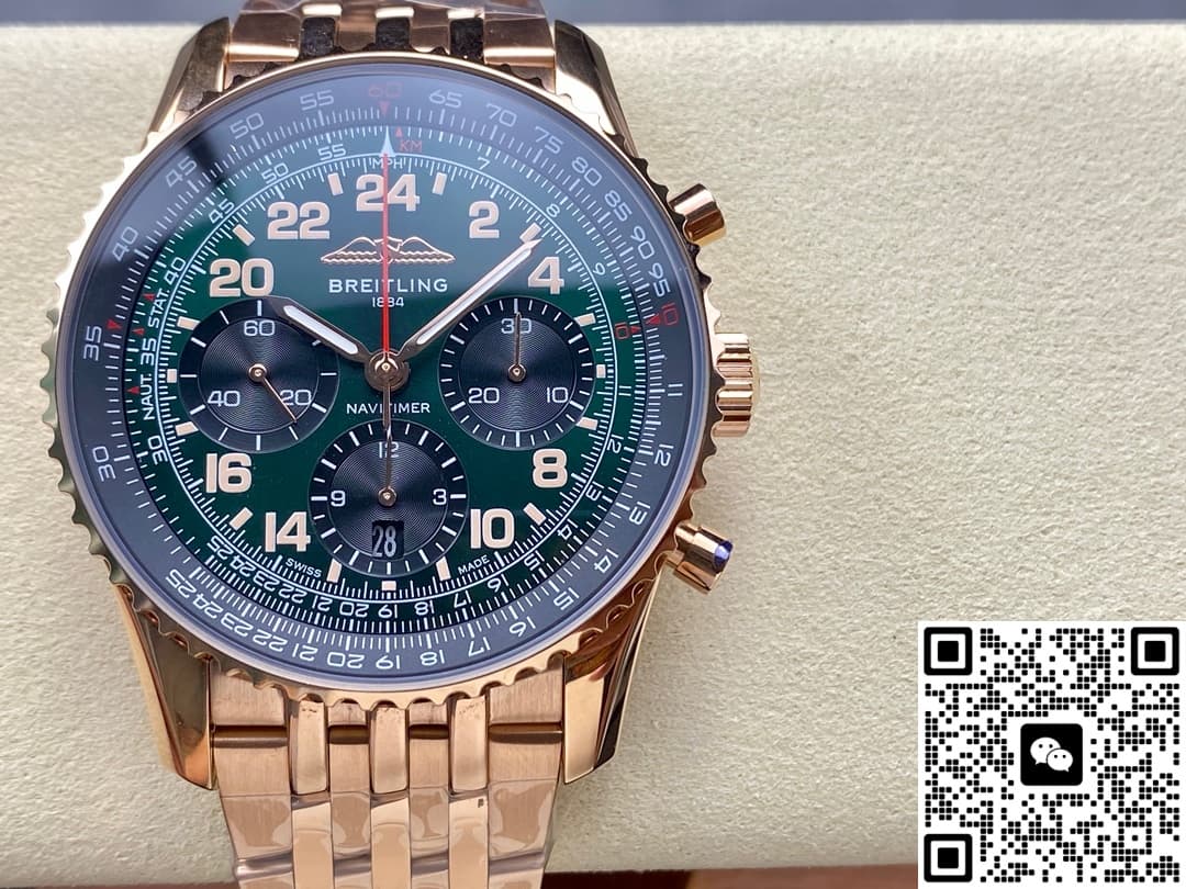 Breitling Navitimer RB12302A1L1P1 BLS Factory Date Display