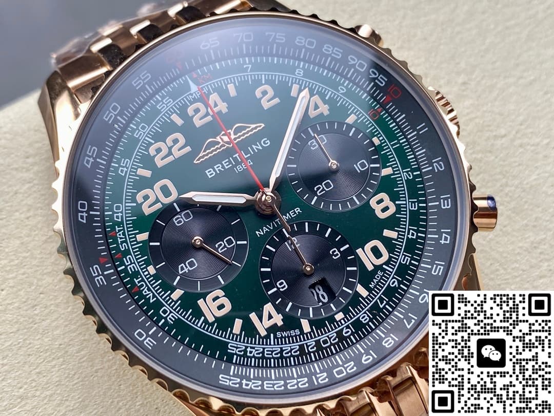 Breitling Navitimer RB12302A1L1P1 BLS Factory Date Display
