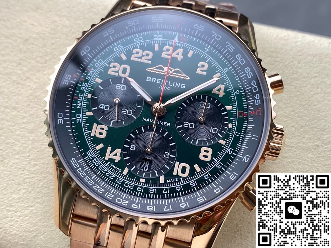 Breitling Navitimer RB12302A1L1P1 BLS Factory Date Display