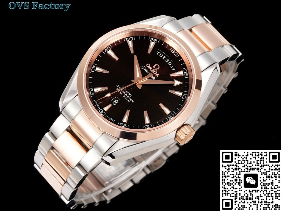 Omega Seamaster 231.20.42.22.06.001 OVS Factory Date Display
