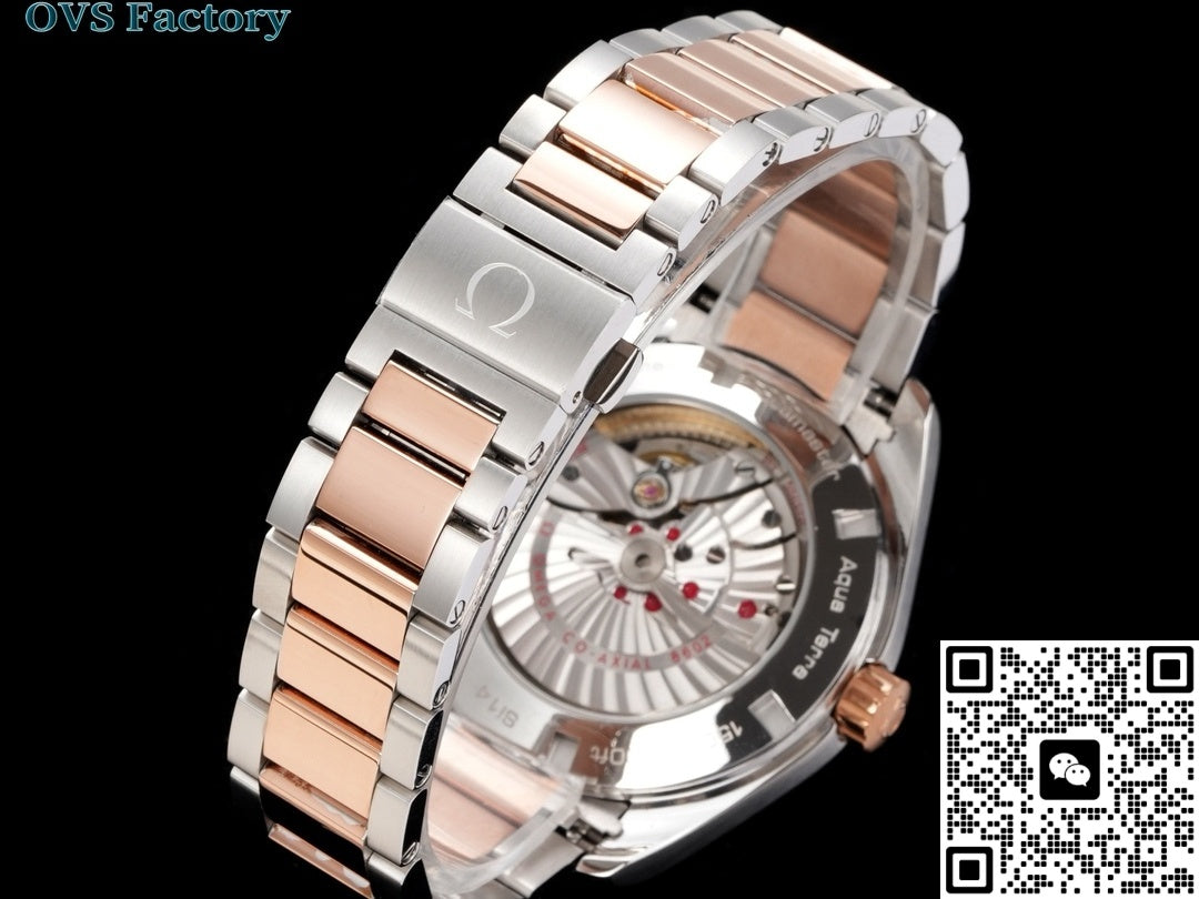 Omega Seamaster 231.20.42.22.06.001 OVS Factory Date Display