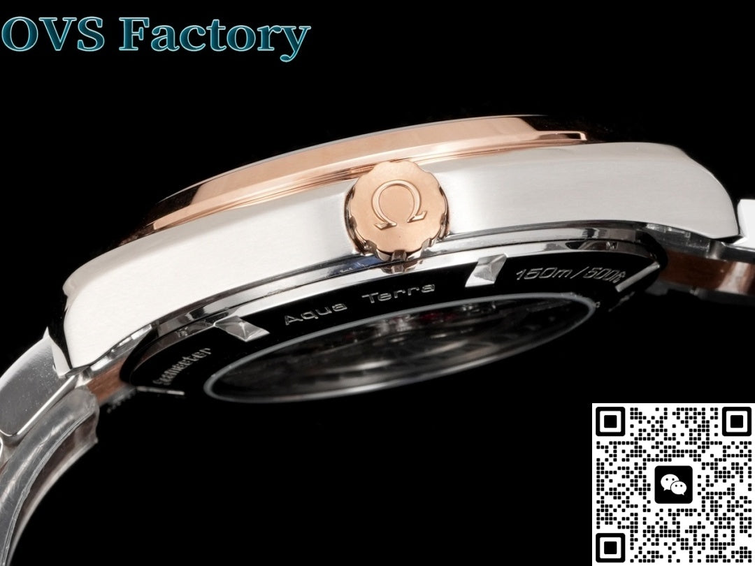 Omega Seamaster 231.20.42.22.06.001 OVS Factory Date Display