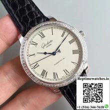Glashutte Original Senator Excellence V4 1-39-52-01-02-04 FK Factory Diamond Bezel White Dial - Watches