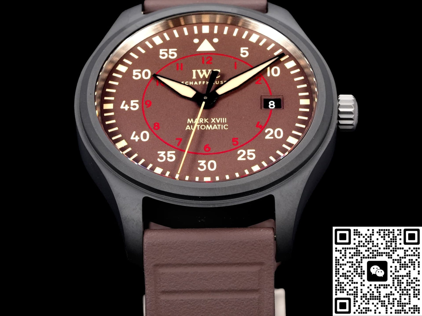 IWC Pilot IW324702 AOF Factory Date Display