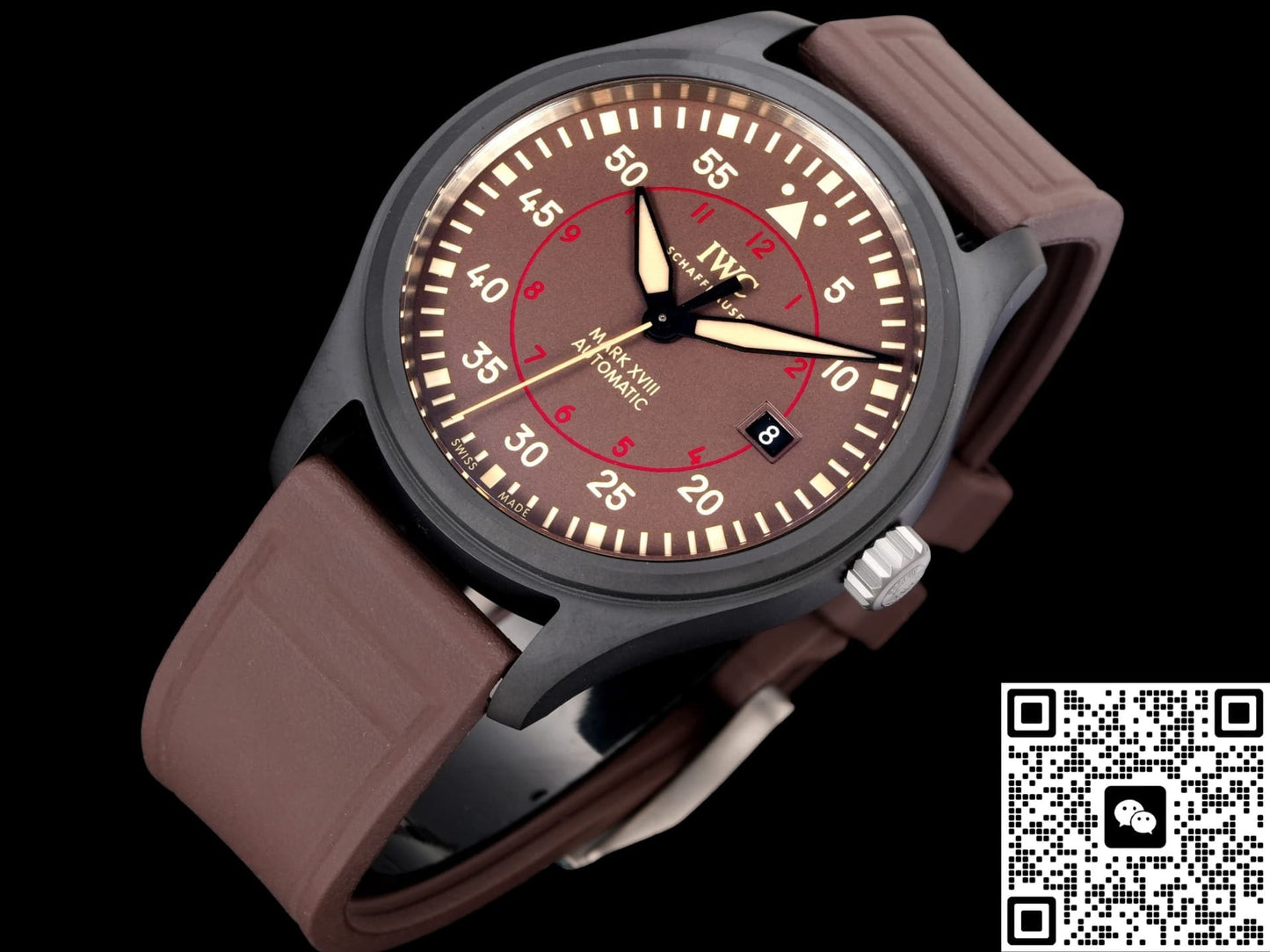 IWC Pilot IW324702 AOF Factory Date Display