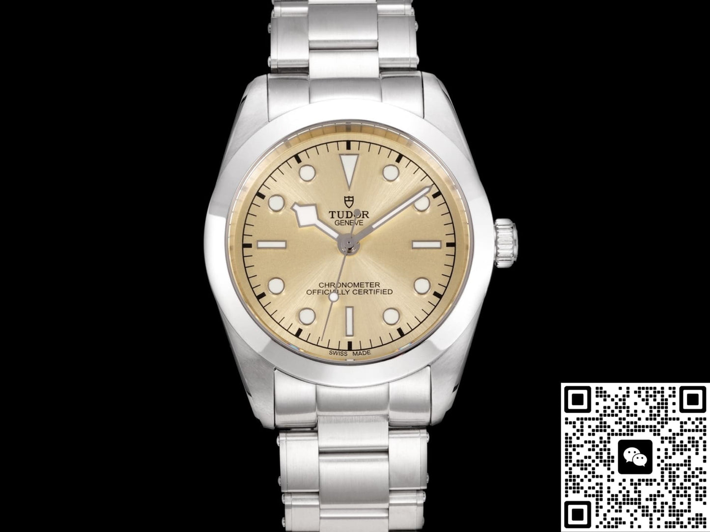 Tudor Black Bay M79680-0003 3T Factory Stainless Steel Case