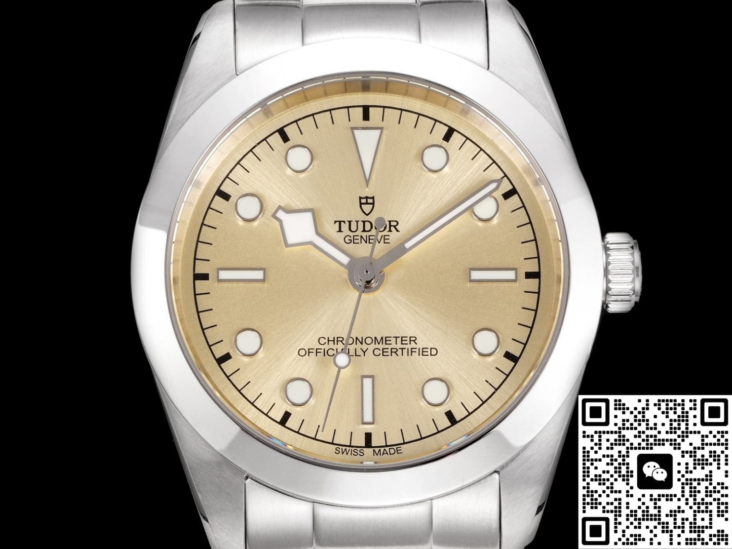 Tudor Black Bay M79680-0003 3T Factory Stainless Steel Case