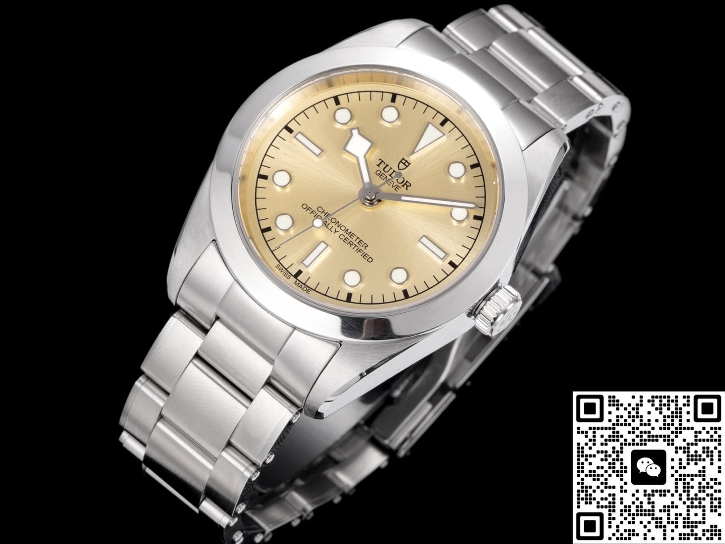 Tudor Black Bay M79680-0003 3T Factory Stainless Steel Case
