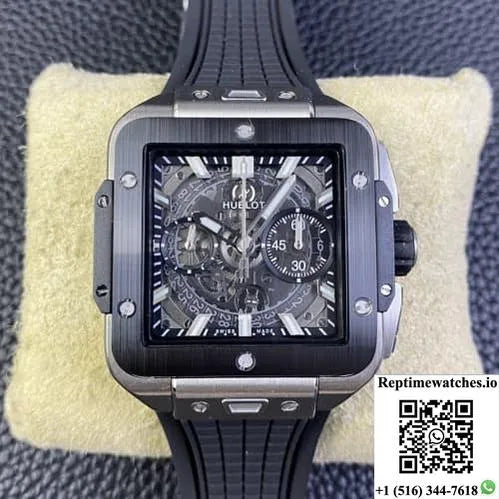 Hublot Aquare Bang Unico 821.Nm.0170.Rx Bb Factory Rubber Strap-Rep Time Watches