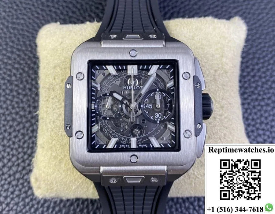 Hublot Aquare Bang Unico 821.Nx.0170.Rx Bb Factory Date Display-Rep Time Watches