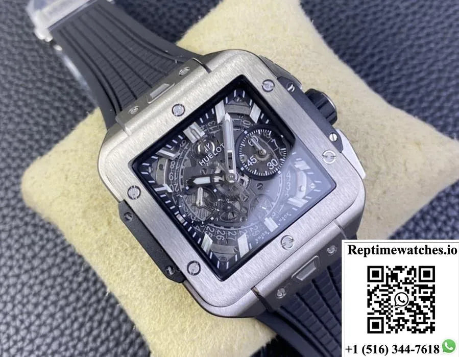 Hublot Aquare Bang Unico 821.Nx.0170.Rx Bb Factory Date Display-Rep Time Watches