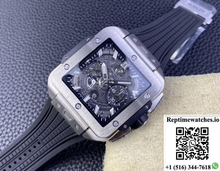 Hublot Aquare Bang Unico 821.Nx.0170.Rx Bb Factory Date Display-Rep Time Watches