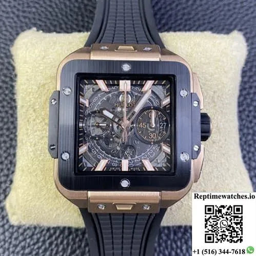 Hublot Aquare Bang Unico821.Om.0180.Rx Bb Factory Sapphire Dial-Rep Time Watches
