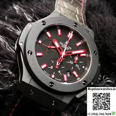 Hublot Big Bang 301.Ci.1123.Gr V6 Factory Black Ceramic-Rep Time Watches