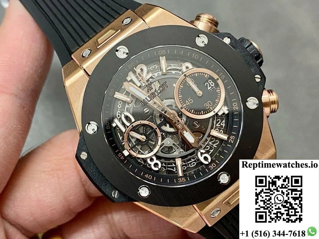 Hublot Big Bang 411.Om.1180.Rx Bb Factory 42Mm-Rep Time Watches