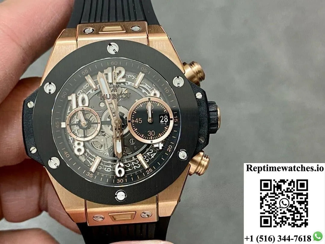 Hublot Big Bang 411.Om.1180.Rx Bb Factory 42Mm-Rep Time Watches