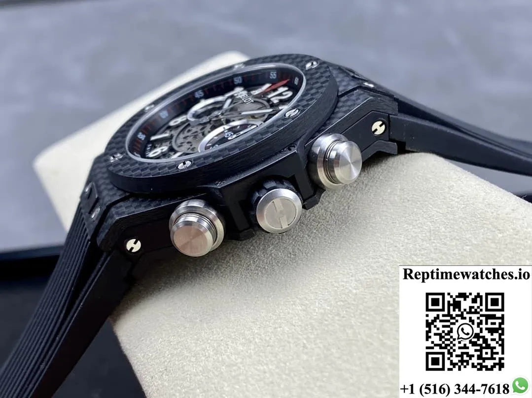 Hublot Big Bang 411.Qx.1170.Rx Bb Factory Carbon Fiber Case-Rep Time Watches