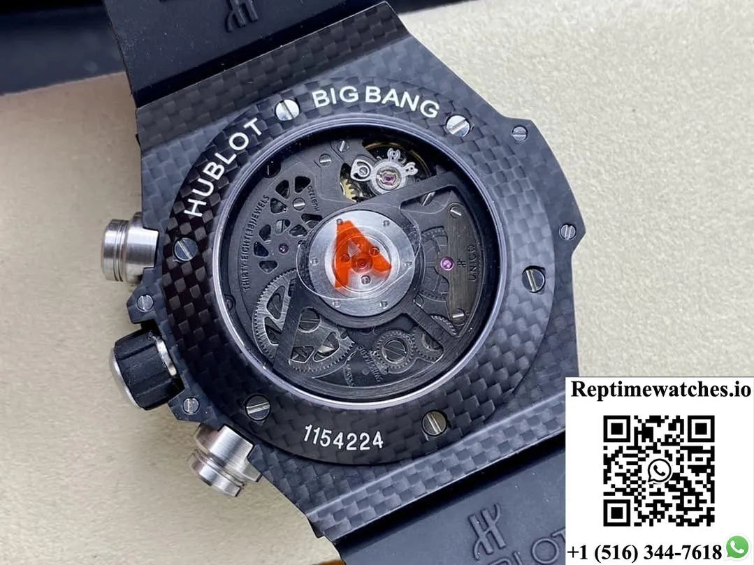 Hublot Big Bang 411.Qx.1170.Rx Bb Factory Carbon Fiber Case-Rep Time Watches