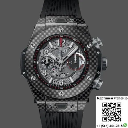 Hublot Big Bang 411.Qx.1170.Rx Bb Factory Carbon Fiber Case-Rep Time Watches