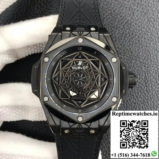 Hublot Big Bang 415.CX.1112.VR.MXM18 WWF Factory Black Dial - Watches