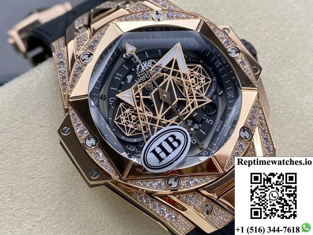 Hublot Big Bang 418.Ox.1108.Rx.Mxm19 Hb Factory Chronograph Function-Rep Time Watches