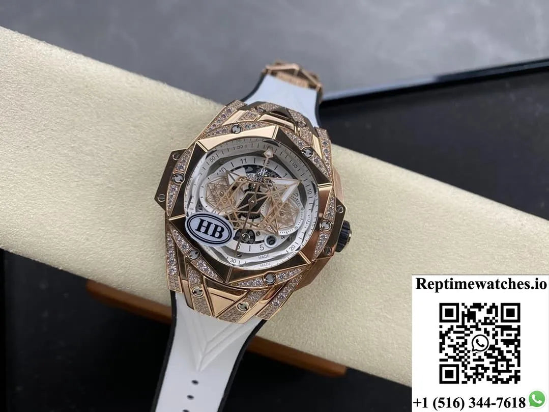 Hublot Big Bang 418.Ox.2001.Rx.1604.Mxm 20 Hb Factory Diamond Case-Rep Time Watches