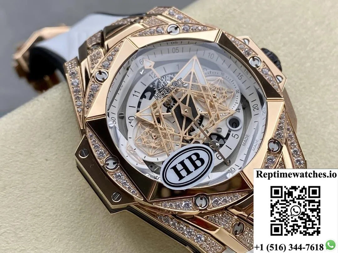 Hublot Big Bang 418.Ox.2001.Rx.1604.Mxm 20 Hb Factory Diamond Case-Rep Time Watches