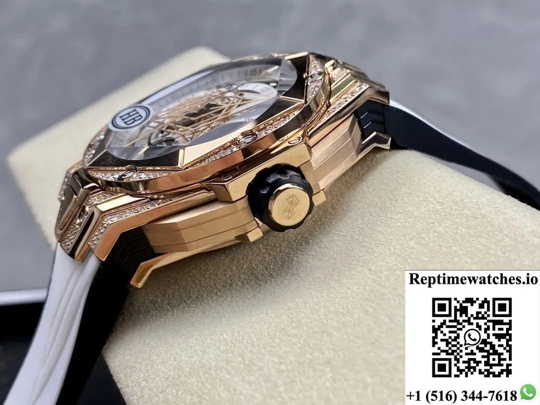 Hublot Big Bang 418.Ox.2001.Rx.1604.Mxm 20 Hb Factory Diamond Case-Rep Time Watches