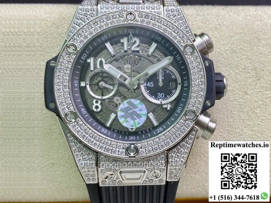 Hublot BIG BANG 421.NX.1170.RX.1704 ZF Factory Diamond Case - Watches