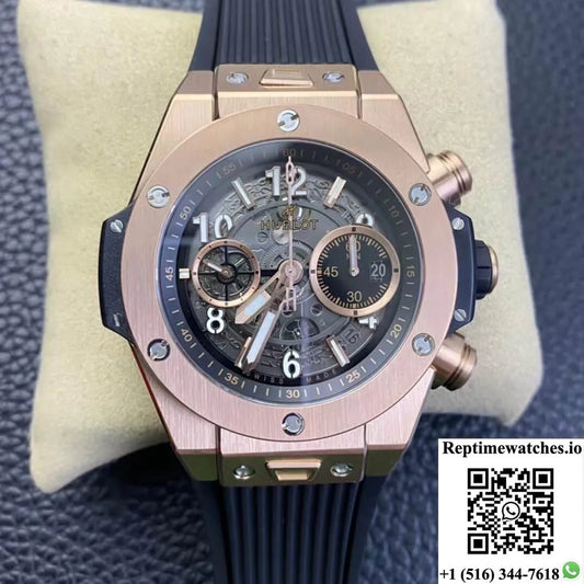 Hublot Big Bang 421.Ox.1180.Rx Zf Factory Rose Gold Case-Rep Time Watches