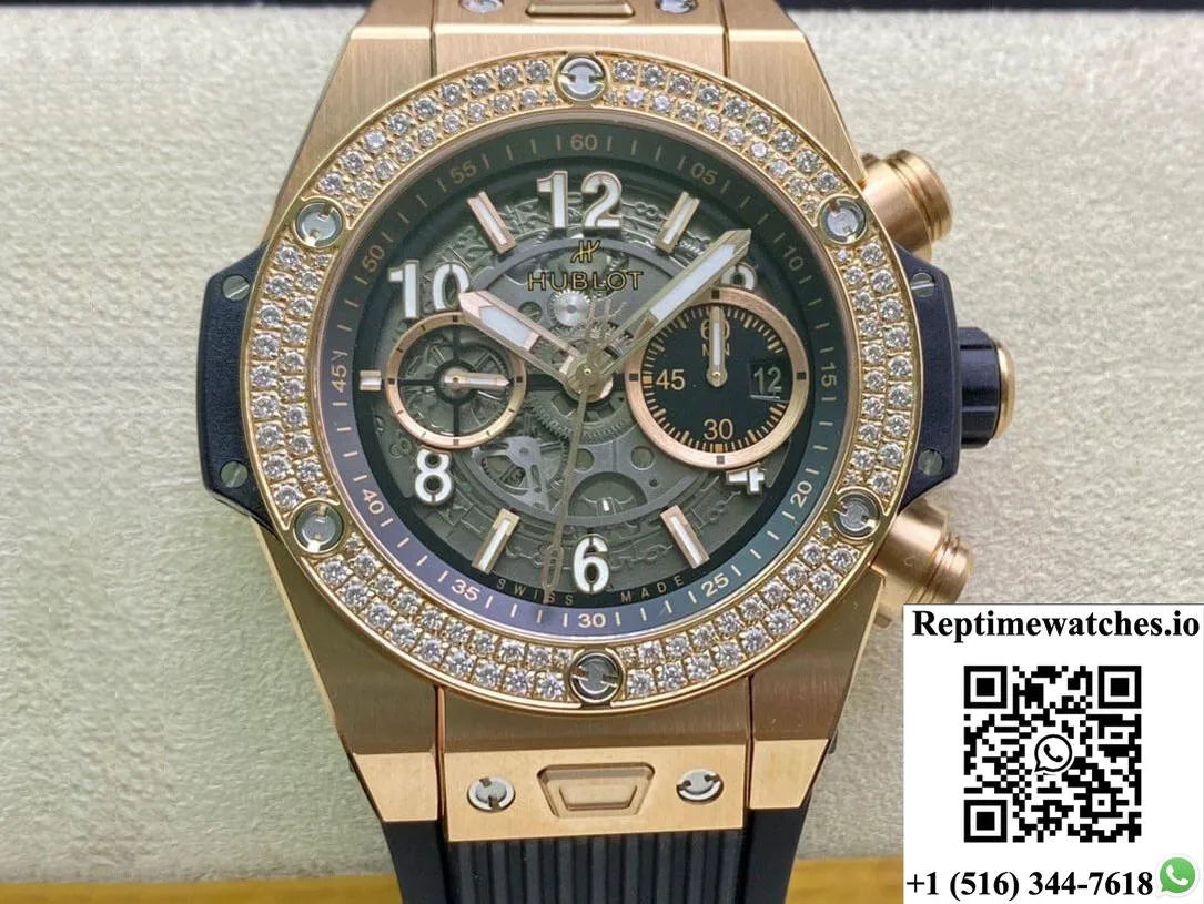 Hublot Big Bang 421.Ox.1180.Rx.1104 Zf Factory Rose Gold-Rep Time Watches
