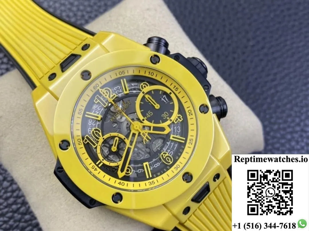 Hublot Big Bang 441.Cy.471Y.Rx Bb Factory Hollow Dial-Rep Time Watches