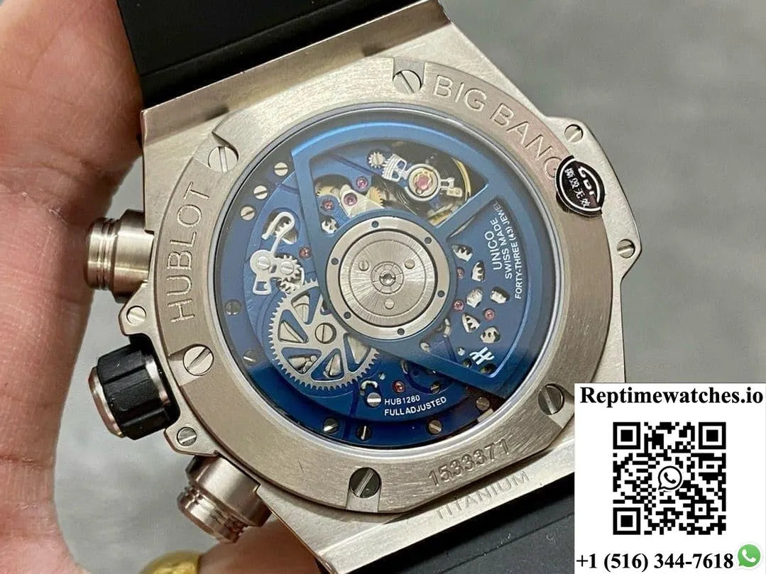 Hublot Big Bang 441.Nl.5171.Rx Bb Factory Blue Hollow Dial-Rep Time Watches