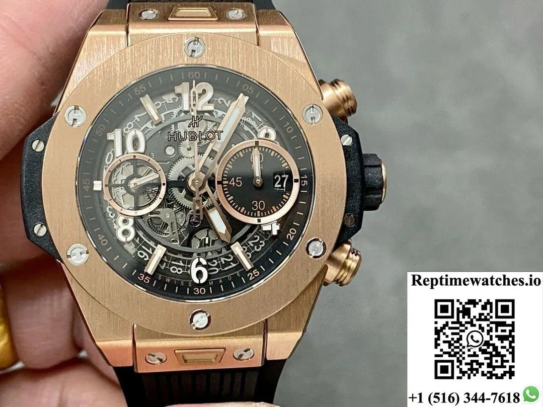 Hublot Big Bang 441.Ox.1180.Rx Bb Factory Black Strap-Rep Time Watches