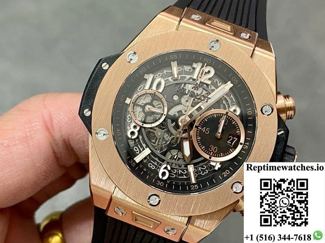 Hublot Big Bang 441.Ox.1180.Rx Bb Factory Black Strap-Rep Time Watches