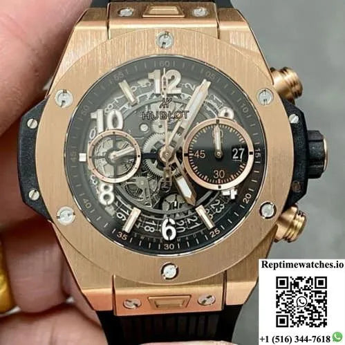 Hublot Big Bang 441.Ox.1180.Rx Bb Factory Black Strap-Rep Time Watches