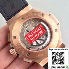 Hublot Big Bang Aero Bang Gold 311.PX.1180.GR Black Skeleton Dial - Watches