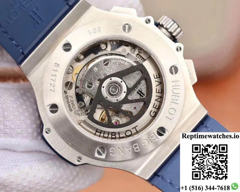 Hublot Big Bang Classic Fusion Chronograph 44Mm 301.Sx.7170.Lr V6 Factory Blue Dial-Rep Time Watches