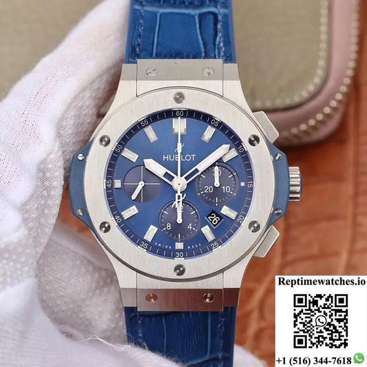 Hublot Big Bang Classic Fusion Chronograph 44Mm 301.Sx.7170.Lr V6 Factory Blue Dial-Rep Time Watches