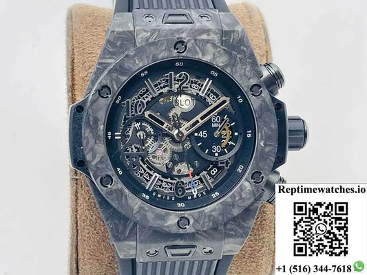 Hublot Big Bang Hb Factory Carbon Fiber Black Case-Rep Time Watches