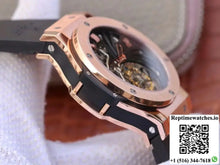 Hublot Big Bang Hollow Tourbillon 18K Rose Gold Skeleton Dial - Watches