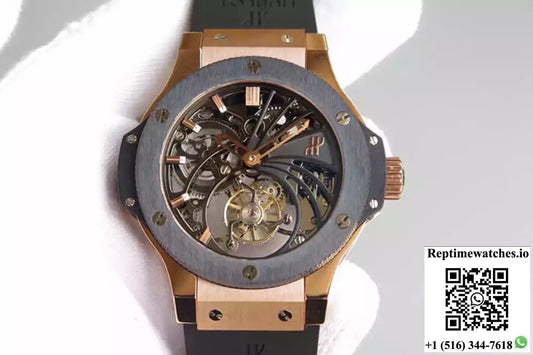 Hublot Big Bang Hollow Tourbillon Skeleton Dial AI Factory