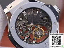 Hublot Big Bang Hollow Tourbillon Stainless Steel Case Skeleton Dial - Watches