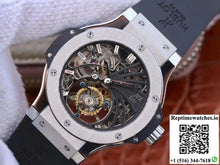 Hublot Big Bang Hollow Tourbillon Stainless Steel Case Skeleton Dial - Watches