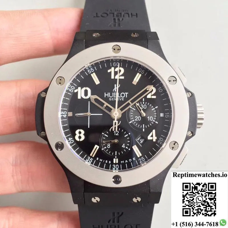 Hublot Big Bang Ice Bang 301.Ck.1140.Rx V6 Factory Black Dial-Rep Time Watches