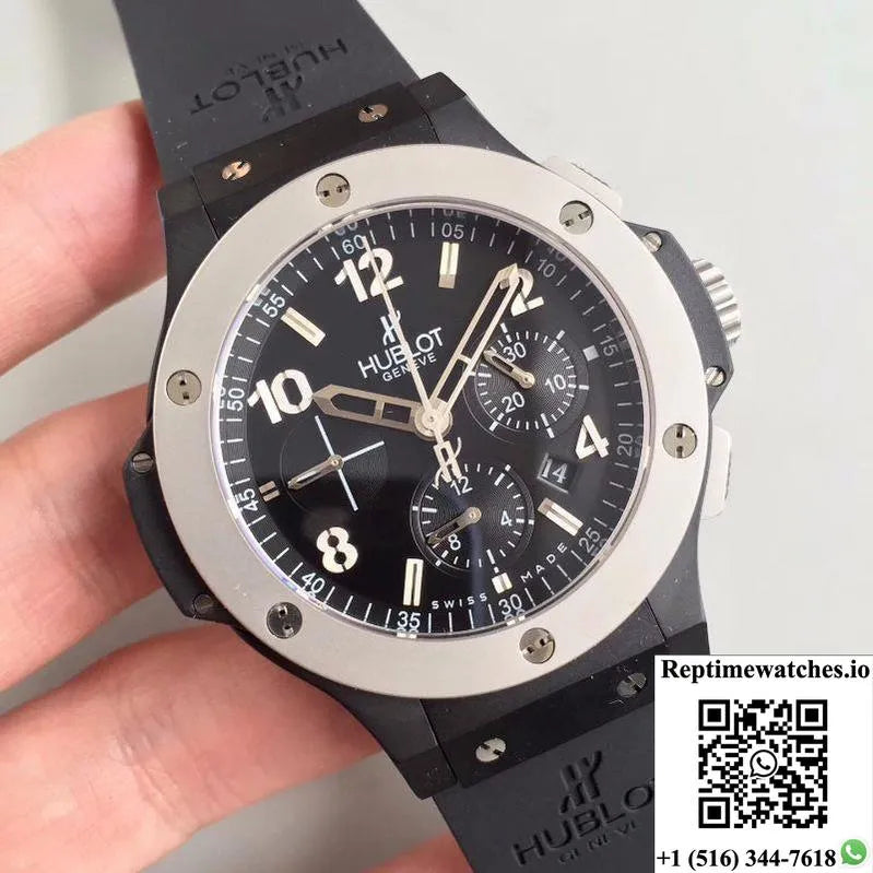 Hublot Big Bang Ice Bang 301.Ck.1140.Rx V6 Factory Black Dial-Rep Time Watches