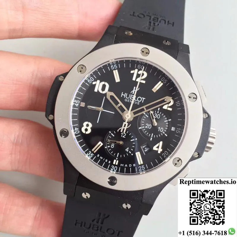 Hublot Big Bang Ice Bang 301.Ck.1140.Rx V6 Factory Black Dial-Rep Time Watches