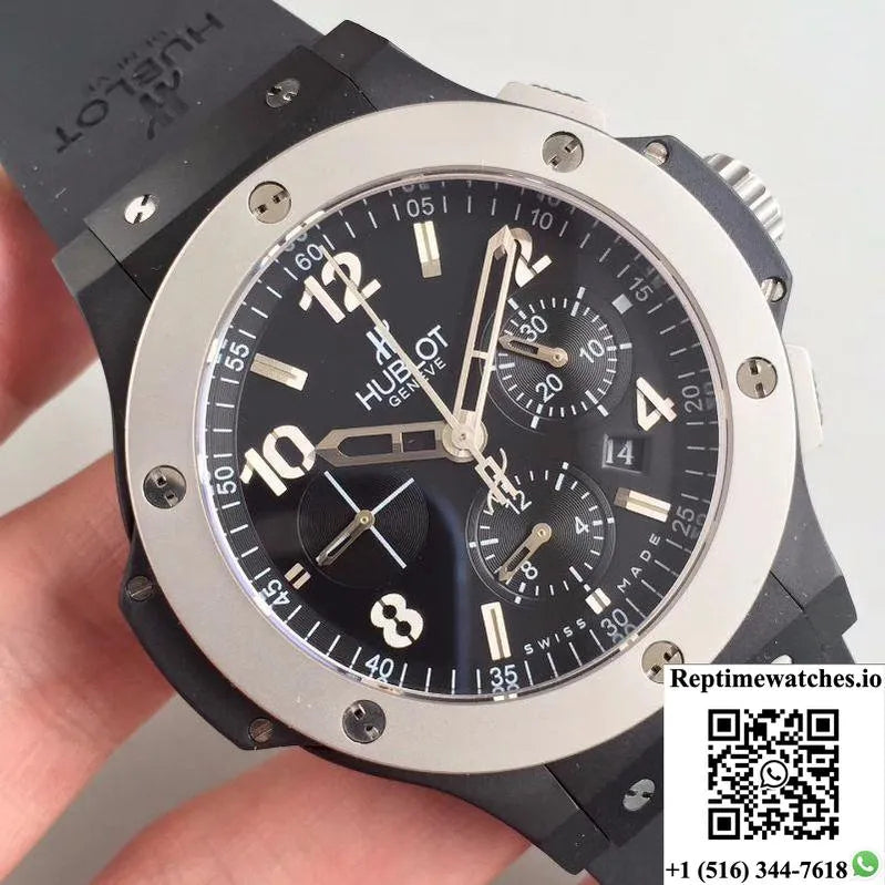 Hublot Big Bang Ice Bang 301.Ck.1140.Rx V6 Factory Black Dial-Rep Time Watches