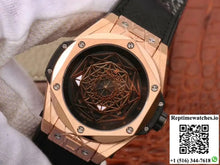 Hublot Big Bang Sang Bleu King Gold 415.OX.1118.VR.MXM17 TMF Factory Black Dial - Watches
